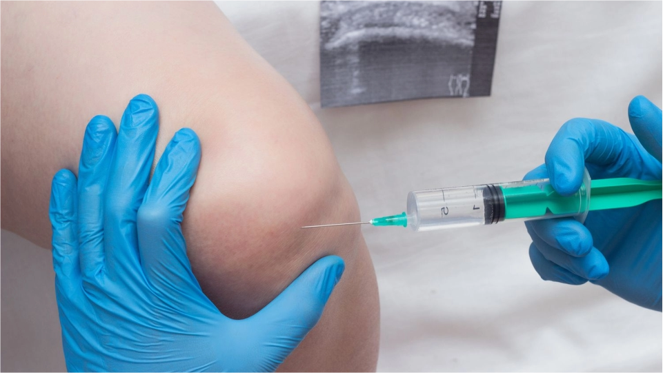 Lavados articulares de rodilla